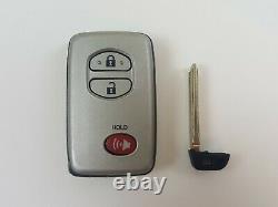 L'original Déverrouillé Toyota Highlander 08-13 Smart Key Moins D'entrée Oem À Distance Découpe
