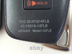 Lexus Original Déverrouillé LX Rx Nx 20-21 Oem Smart Key Moins Entrée À Distance Fob Blank