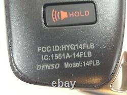 Lexus Original Déverrouillé Nx 2021 Fob Oem Smart Key Moins D'entrée À Distance Blank Uncut