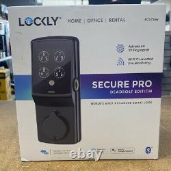 Lockly Secure Pro Deadbolt Edition Smart Lock Pgd728w New Seal