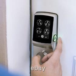 Lockly Secure Pro, Serrure Connectée Wi-Fi, Serrure de Porte à Entrée Sans Clé, PIN Genie Ke