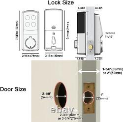 Lockly Secure Pro, serrure intelligente Wi-Fi, serrure de porte sans clé, serrures intelligentes pour la maison.