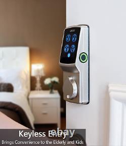 Lockly Secure Pro, serrure intelligente Wi-Fi, serrure de porte sans clé, serrures intelligentes pour la maison.