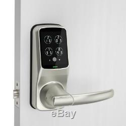 Lockly Smart Lock Loquet D'empreintes Digitales Wifi Sécurisé Pro Nickel Keyless Entry