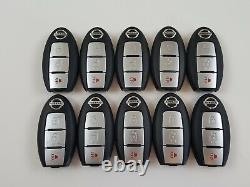 Lot De 10 Nissan Rogue 14-16 Clé Intelligente Originale Moins D'entrée Fob À Distance Oem USA Us