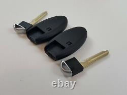 Lot De 2 Nissan Versa 07-13 Rogue Pathfinder Oem Smart Key Moins Entrée Fob À Distance