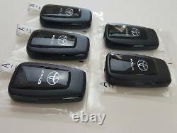 Lot De 5 D'origine Toyota Prius 2021 Oem Fob Smart Key Moins Entrée Télécommande 3 Bouton