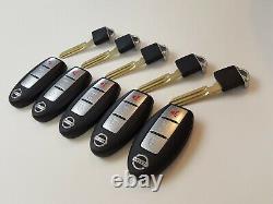 Lot De 5 Nissan Versa Rogue Pathfinder 07-13 Smart Key Moins À Distance Avec Nous Découper