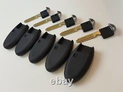 Lot De 5 Nissan Versa Rogue Pathfinder 07-13 Smart Key Moins À Distance Avec Nous Découper