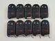 Lot Original De 10 Dodge 11-20 Oem Smart Key Moins D'entrée Fob Suv Bulk Usa