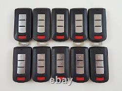 Lot Original De 10 Mitsubishi 08-20 Oem Smart Key Moins D'entrée À Distance Fob USA Bulk