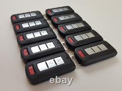 Lot Original De 10 Mitsubishi 08-20 Oem Smart Key Moins D'entrée À Distance Fob USA Bulk