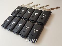 Lot Original De 10 Mitsubishi 08-20 Oem Smart Key Moins D'entrée À Distance Fob USA Bulk