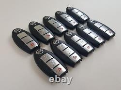 Lot Original De 10 Nissan 11-18 Oem Smart Key Moins Entrée Télécommande 3 Boutons Fob USA