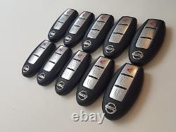 Lot Original De 10 Nissan 11-18 Oem Smart Key Moins Entrée Télécommande 3 Boutons Fob USA