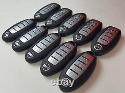 Lot Original De 10 Nissan Pathfinder 19-20 Oem Smart Key Moins Entrée Fob À Distance
