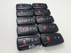 Lot Original De 10 Toyota Rav4 19-21 Oem Smart Key Moins D'entrée À Distance 3 Boutons Nous