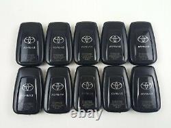 Lot Original De 10 Toyota Rav4 19-21 Oem Smart Key Moins D'entrée À Distance 3 Boutons Nous