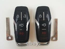 Lot Original De 2 Ford Mustang 15-17 Oem Smart Key Moins Entrée À Distance Découpé