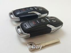 Lot Original De 2 Ford Mustang 15-17 Oem Smart Key Moins Entrée À Distance Découpé