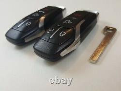 Lot Original De 2 Ford Mustang 15-17 Oem Smart Key Moins Entrée À Distance Découpé