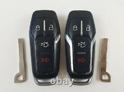 Lot Original De 2 Ford Mustang 15-17 Smart Key Moins Oem Entrée À Distance Découpe