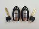 Lot Original De 2 Nissan 11-18 Oem Smart Key Moins D'entrée Fob À Distance Non Coupé Blank