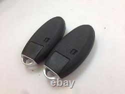 Lot Original De 2 Nissan Leaf 13-17 Oem Smart Key Moins D'entrée Télécommande Découpée Outlet