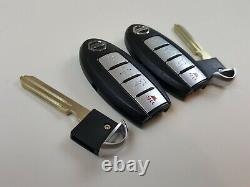 Lot Original De 2 Nissan Murano 09-14 Oem Smart Key Moins Entrée Fob À Distance Non Coupé