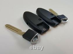 Lot Original De 2 Nissan Murano 09-14 Oem Smart Key Moins Entrée Fob À Distance Non Coupé