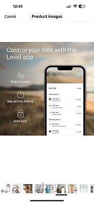 Niveau Lock+ Serrure Intelligente Plus Apple Home Keys Smart Deadbolt pour Entrée sans Clé