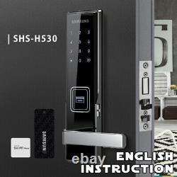 Nouveau Samsung Keyless Lock Shs-h530 Smart Digital Mortise Doorlock Passcode+rfid