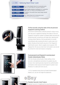 Nouveau Samsung Shs-h700fmk D'empreintes Digitales Sans Clé Smart Touch Numérique De Verrouillage De Porte