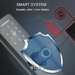 Nouveau Smart Keyless Porte Lock Sécurité Mot De Passe Électronique Carte Clavier Empreinte Digitale