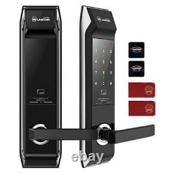Nouveau Unicor Un-9050s Keyless Lock Smart Digital Doorlock Mortise Passcode+4 Rfid