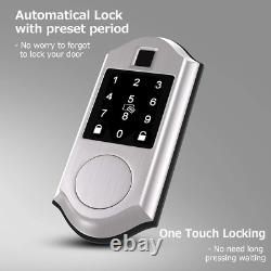 Nouvelle Marque Narpult Fingerprint Smart Lock, Entrée Sans Clé, Deadbolt Électronique