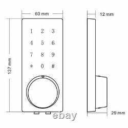 Nouvelle Sécurité De Mot De Passe Tactile Tactile Tactile Sans Clé Bluetooth Smart