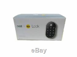 Ob Nest X Yale Smart Lock De Verrouillage De Porte Nickel Satiné Avec Connect Sans Clé -nouvelle