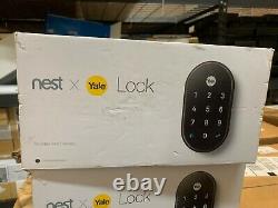 Ob Nest X Yale Smart Lock Door Lock Bronze Huilé Avec Connect Sans Clé