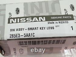 Original Nissan 15-18 Smart Classe Moins Installation Oem Fob 433mhz Vus Blanc Uncut