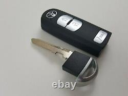 Original Toyota Yaris Ia 17-20 Oem Fob Smart Clés D'entrée Moins Inscrire Uncut Insert