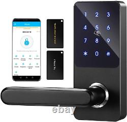 Poignée Gauche Smart Lock Porte D'entrée Sans Clé Verrouillage Porte Porte Sans Clé