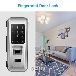Porte D'empreintes Digitales De Verrouillage Sans Clé Biométrique Écran Tactile Numérique Smart Home Sécurité
