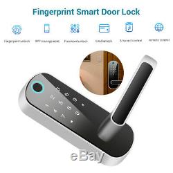 Porte D'empreintes Digitales Intelligente Bluetooth Locks Code Carte Wifi Sans Clé Accueil Boutique Serrure