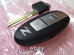Première Nissan Z 370z 09-18 Oem Smart Key Moins Entrée Fob Voiture Blanche Non Coupée