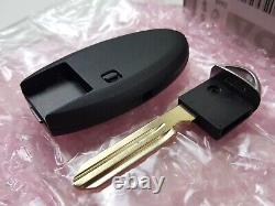 Première Nissan Z 370z 09-18 Oem Smart Key Moins Entrée Fob Voiture Blanche Non Coupée