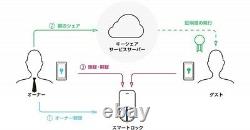 Qrio Smart Lock Porte D'accueil Sans Clé Avec Téléphone Intelligent Q-sl1 Avec Suivi Ems Japon