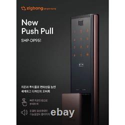 SAMSUNG zigbang SHP-DR951 Serrure de porte intelligente IoT numérique sans clé avec empreinte digitale Express