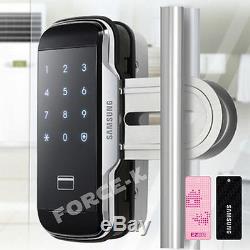 Samsung Porte En Verre Shs-g510 Verrouillage Numérique Intelligent Sans Clé
