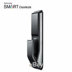 Samsung Serrure De Porte Numérique Sans Clé Smart Push & Pull Shp-dp710 + 2 Étiquettes À Clé Express